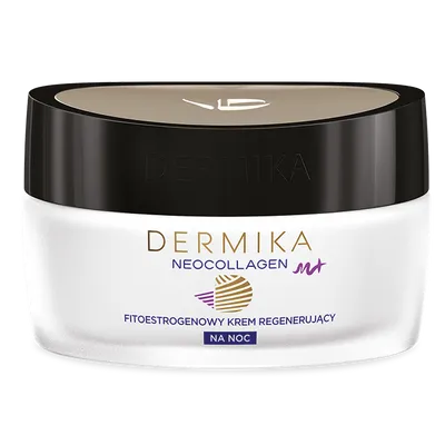 Dermika Neocollagen M+, Fitoestrogenowy krem przeciwzmarszczkowy na noc