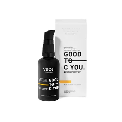 Veoli Botanica Good To C You, Antyoksydacyjny koncentrat rozjaśniający z ultrastabilną witaminą C 15%