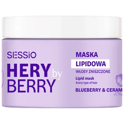 Sessio Hery by Berry, Maska lipidowa do włosów zniszczonych