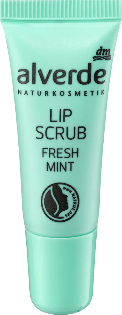 Alverde Lip Scrub Fresh Mint (Peeling do ust o zapachu mięty)