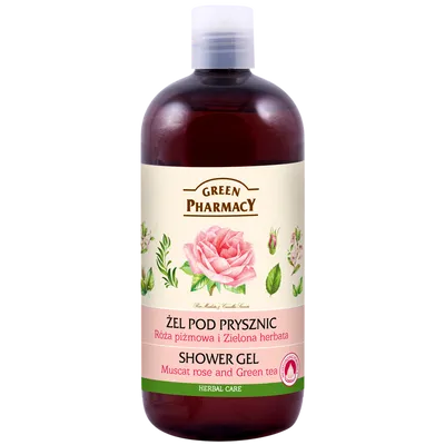 Green Pharmacy Żel pod prysznic `Róża piżmowa i zielona herbata`