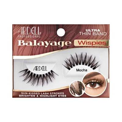 Ardell Lashes Balayage, Wispies, Mocha, Sztuczne rzęsy na pasku