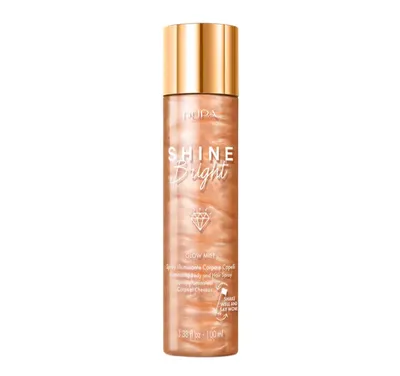 PUPA Shine Bright, Body & Hair Glow Mist (Rozświetlająca mgiełka do ciała i włosów)