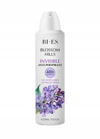 Bi-es Blossom Hills Invisible Anti- perspirant 48H (Antyperspirant w sprayu dla kobiet)