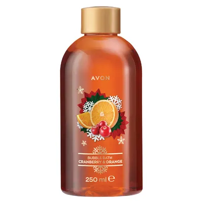 Avon Bubble Bath Cranberry Orange (Płyn do kąpieli `Żurawina i pomarańcza`)