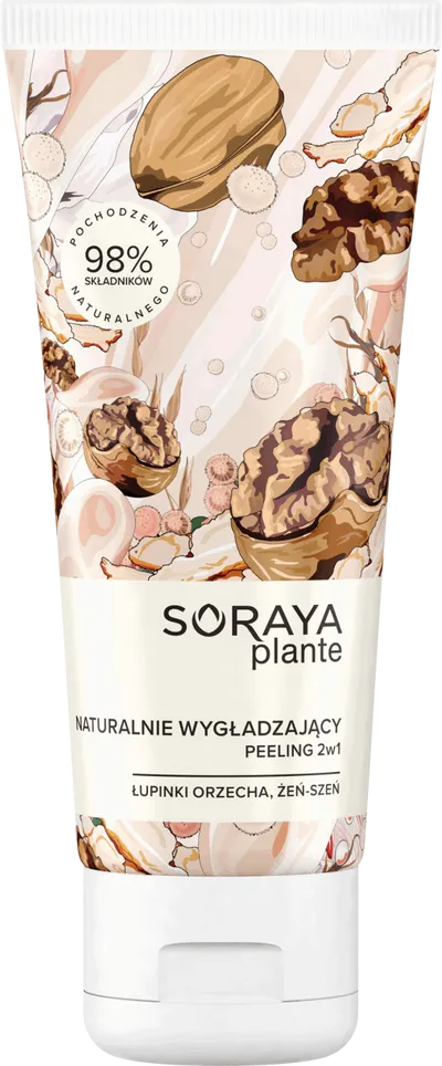 Soraya Plante, Naturalnie wygładzający peeling 2w1