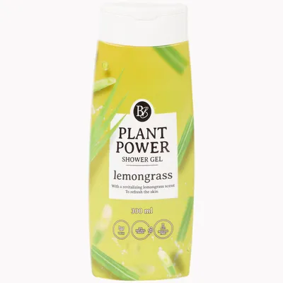 Action Body Benefits Plant Power, Lemongrass Shower Gel (Żel pod prysznic `Trawa cytrynowa`)