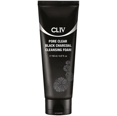 Cliv Premium Pore Clear Black Charcoal Cleansing Foam (Pianka oczyszczająca do twarzy)