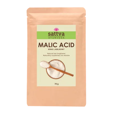 Sattva Ayurveda Malic Acid Natural Hair Brightener (Naturalny rozjaśniacz włosów `Kwas jabłkowy `)