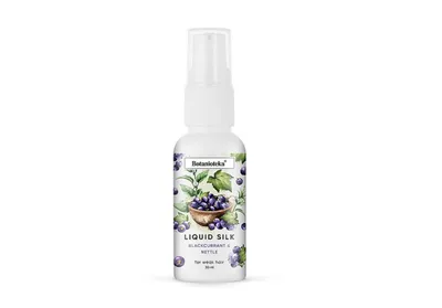 Botanioteka Liquid Silk Blackcurrant & Nettle For Weak Hair (Płynny jedwab wzmacniający włosy `Czarna porzeczka i pokrzywa`)