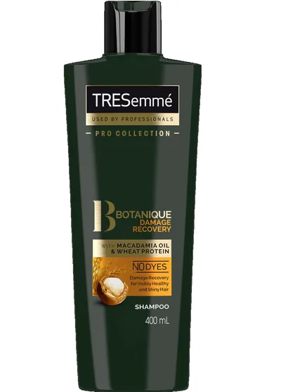 TRESemme Botanique Damage Recovery, Shampoo (Szampon do włosów słabych i zniszczonych)