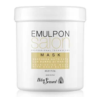 Helen Seward Emulpon Salon Mask (Odżywcza maska z masłem shea do włosów suchych, zniszczonych)