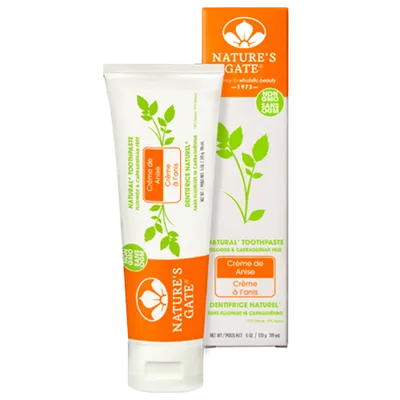 Nature's Gate Natural Toothpaste Creme de Anise (Pasta do zębów z anyżem bez fluoru)