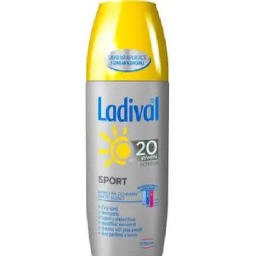 Ladival Sport, Ochronny krem w sprayu do opalania SPF 20