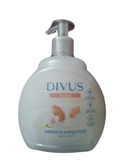 Divus Almond, Liquid Soap (Migdał, Mydło do rąk w płynie)