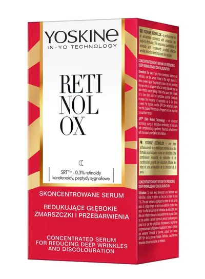 Yoskine Retinolox, Skoncentrowane serum redukujące głębokie zmarszczki i przebarwienia