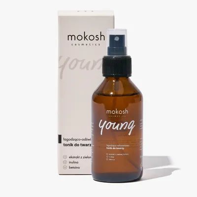 Mokosh Cosmetics Young, Łagodząco-odświeżający tonik do twarzy