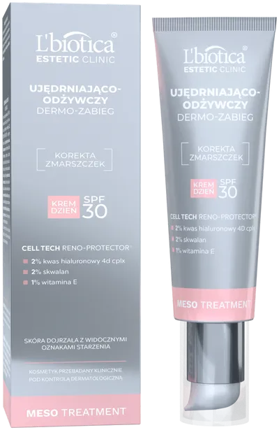 L'biotica Estetic Clinic, Meso Treatment, Ujędrniająco-odżywczy dermo-zabieg krem na dzień SPF 30