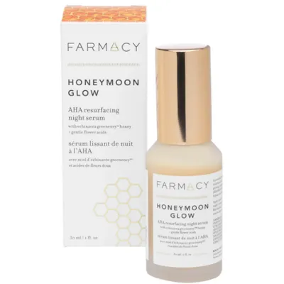 Farmacy Honeymoon Glow AHA Resurfacing  Night  Serum (Serum z kwasami AHA na noc)