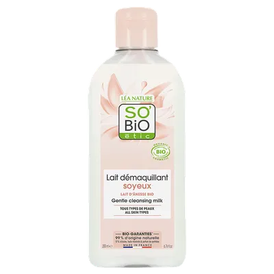 SO'BiO Etic Mon Lait d'Anesse, Lait Demaquillant Soyeux (Mleczko do demakijażu)