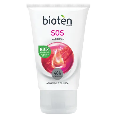 Bioten SOS Hand Cream Argan Oil & 5% Urea (Skoncentrowany krem do rąk)