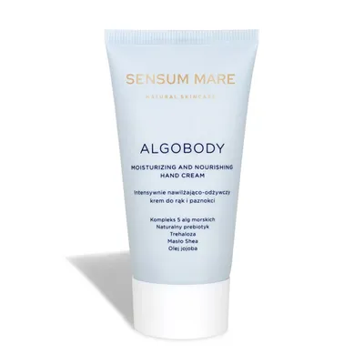 Sensum Mare Dermocosmetics Algobody, Moisturizing and Nourishing Hand Cream (Intensywnie nawilżająco-odżywczy krem do rąk i paznokci)