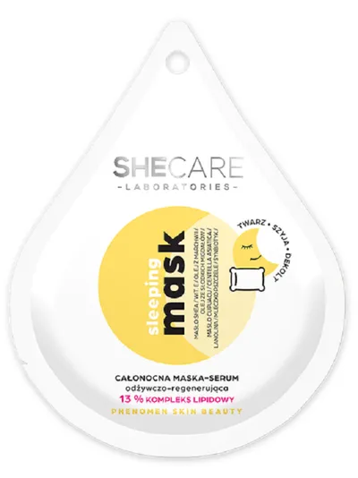 SheCare Sleeping Mask, Całonocna maska-serum odżywczo-regenerująca