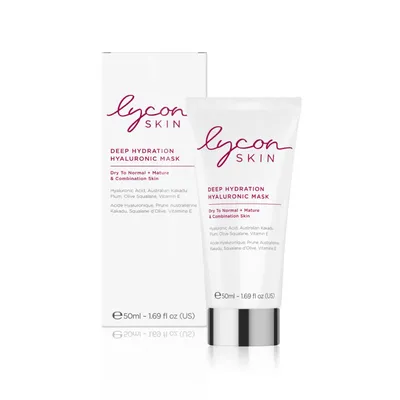 Lycon Deep Hydration Hyaluronic Mask (Głęboko nawilżająca maska z kwasem hialuronowym)