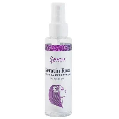 Natur Planet Keratyna do włosów `Keratin Rose`