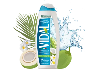 Vidal Coconut Water Body  Wash (Żel pod prysznic `Woda kokosowa`)