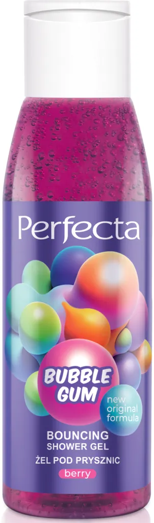 Perfecta Bubble Gum, Berry Bouncing, Shower Gel (Żel pod prysznic)