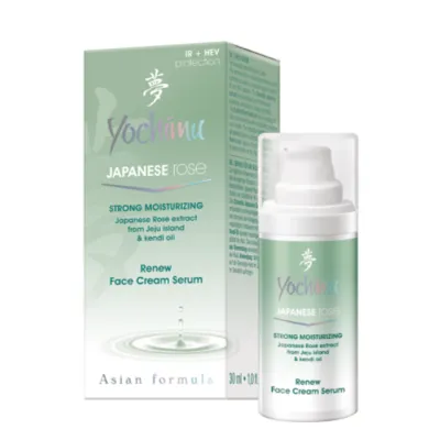 Jacques Battini Yochimu, Japanese Rose Strong Moisturizing Renew Face Cream Serum (Serum do twarzy)
