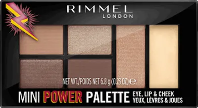 Rimmel Mini Power Palette Eyeshadow 001 Fearless (Paleta do makijażu)