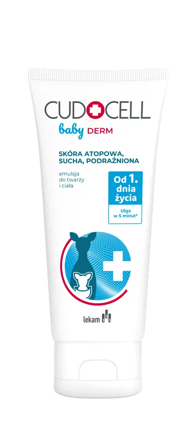 Cudocell Baby Derm, Emulsja do twarzy i ciała