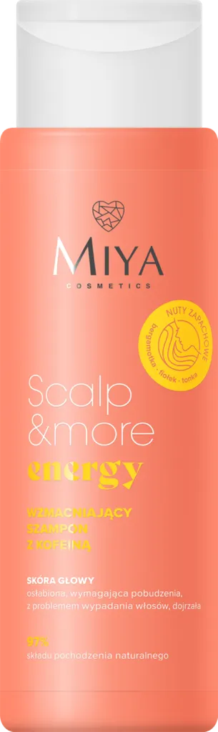 Miya Cosmetics Scalp & More, Energy, Wmacniający szampon z kofeiną