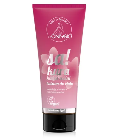 OnlyBio Body In Balance, Sakura Kwiat Wiśni, Balsam do ciała