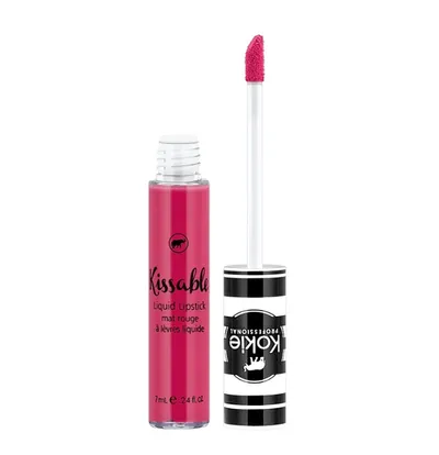 Kokie Professional Professional Kissable, Matte Liquid Lipstick (Matowa szminka do ust w płynie)