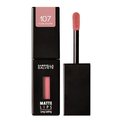 Gabriella Salvete Matte Lips, Long Lasting Lipstick (Matowa pomadka do ust w płynie)
