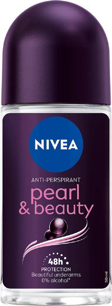 Nivea Pearl & Beauty, 48h Anti-perspirant Roll-on (Antyperspirant w kulce dla kobiet)
