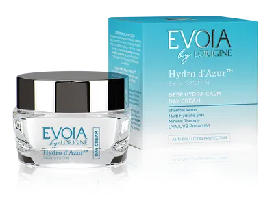 Lorigine Evoia by Lorigine, Hydro d'Azur Skin System, Deep Hydra-calm Day Cream (Krem na dzień)