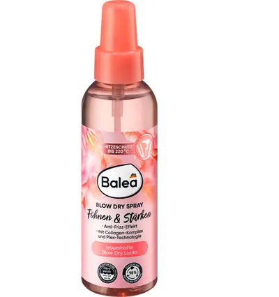 Balea Blow Dry Spray (Spray do stylizacji włosów podczas suszenia)
