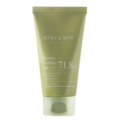 Mary & May Sensitive Soothing Gel (Łagodzący krem redukujący podrażnienia)