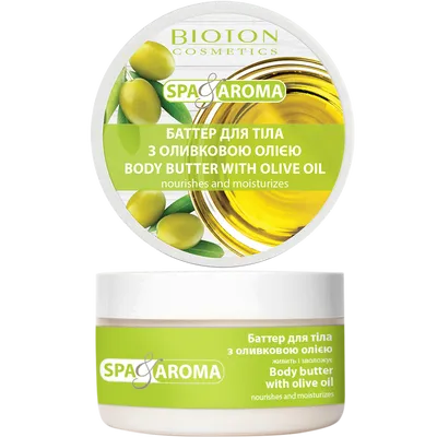 Bioton Cosmetics Spa & Aroma, Olive Body Butter (Oliwkowy krem - masło do ciała)