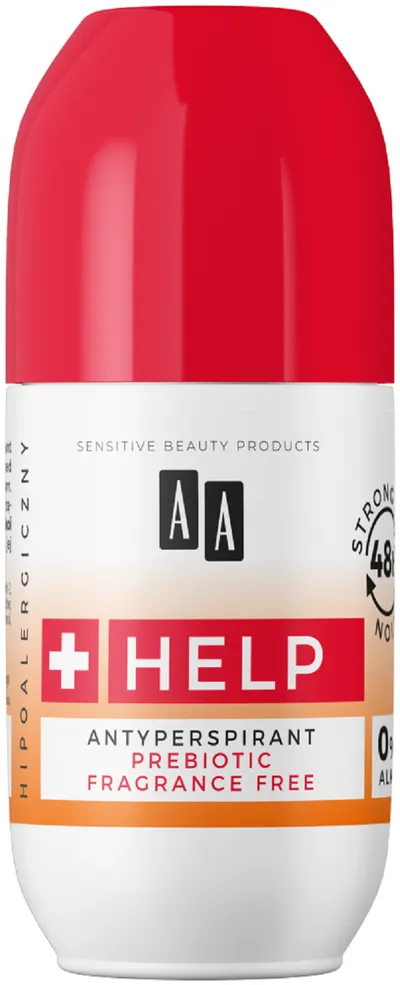AA Help Prebiotic, Probiotyczny antyperspirant w kulce 48h