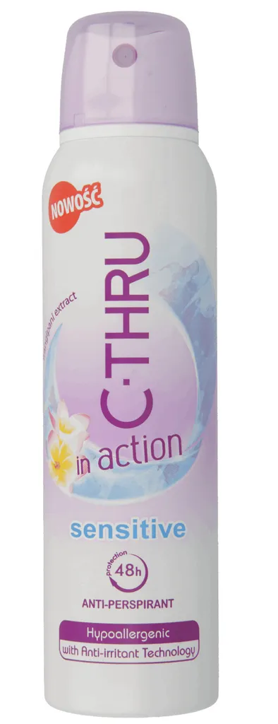 C-Thru Dezodorant antyperspiracyjny w spray'u Sensitive