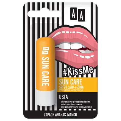 AA #KissMe Sun Care, Pomadka ochronna SPF 25