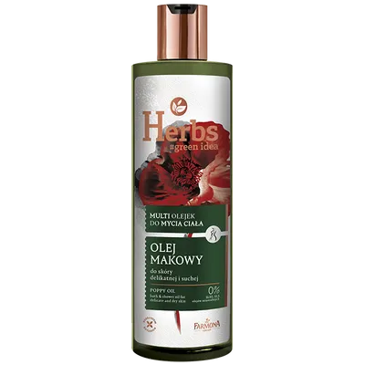 Herbs Multi olejek do mycia ciała `Olej makowy`