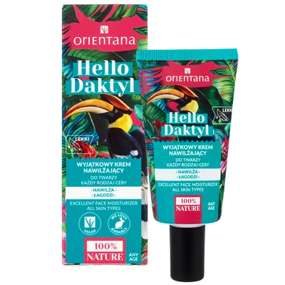 Orientana Hello Daktyl, Excellent Face Moisturizer (Wyjątkowy krem nawilżający do twarzy)