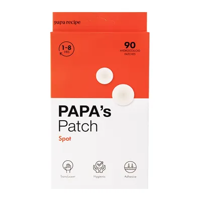 Papa Recipe Papa's Patch Spot (Gojące, hydrokoloidowe plasterki na niedoskonałości)