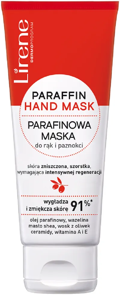 Lirene Dermoprogram Parafinowa maska do rąk i paznokci